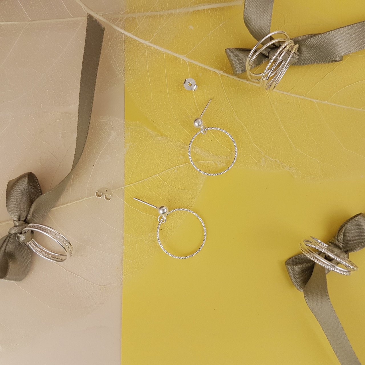 Boucles D'oreilles Puces En Argent 925 - Occasion - Bijou Discret Et Intemporel