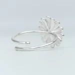 bague marguerite argent