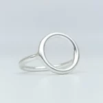 bague cercle argent