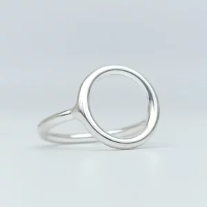 bague cercle argent