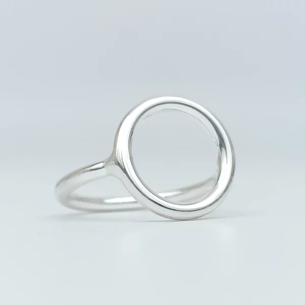 bague cercle argent