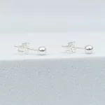 puces d oreilles 4mm argent 925