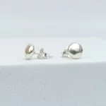 puces d oreilles plat argent 925