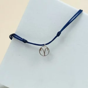 Collier zodiaque Bélier – pendentif signe astrologique sur cordon