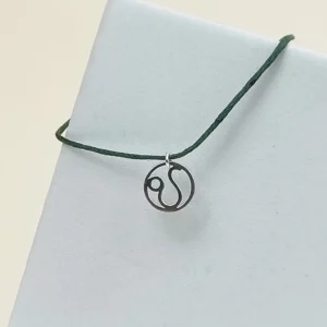 Collier zodiaque Lion – pendentif signe astrologique sur cordon